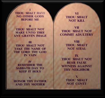 Moses and The Ten Commandments: